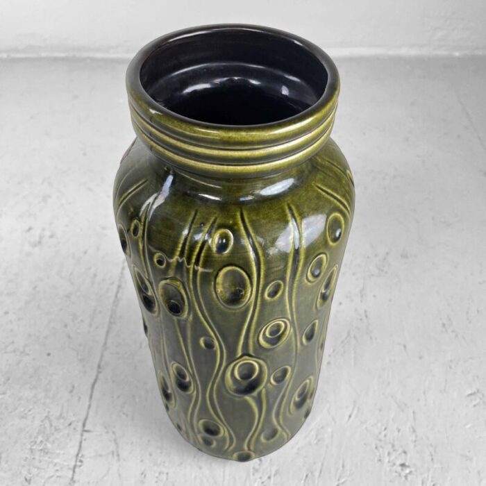 large vintage floor vase from scheurich germany 1970s 4