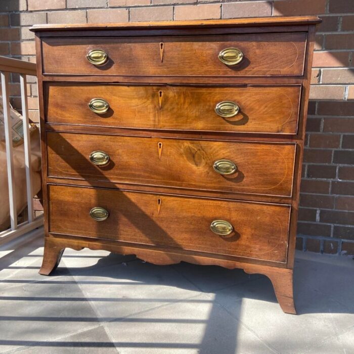 late 18th century museum documented american federal chest of drawers 5450