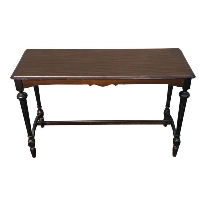 late 19th century victorian mahogany library table 0698