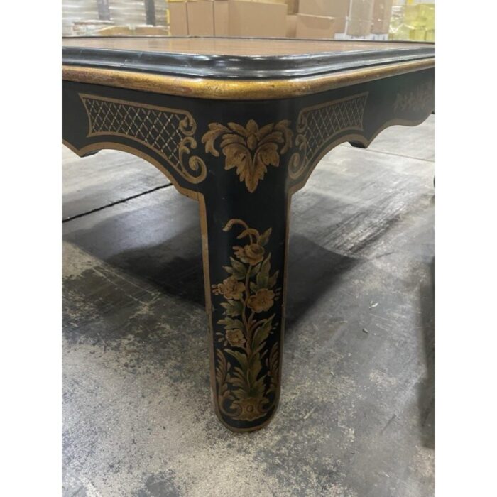 late 20th century chinoiserie coffee table by kindel furniture 7654