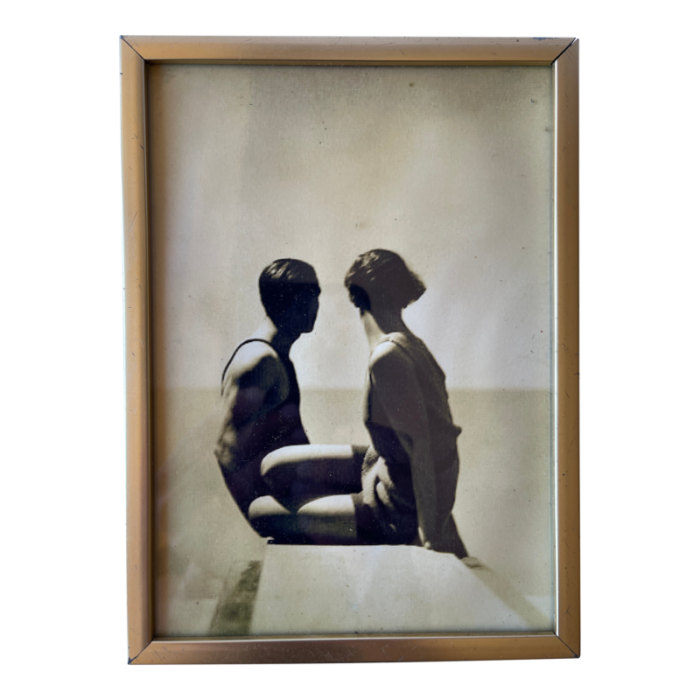 late 20th century the divers sepia photograph after george hoyningen huene framed 1920