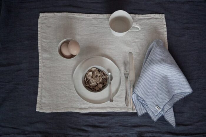 linen placemats by once milano set of 2 5