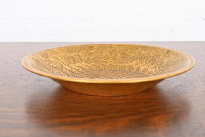 louis comfort tiffany furnaces new york bronze dore bowl 4940