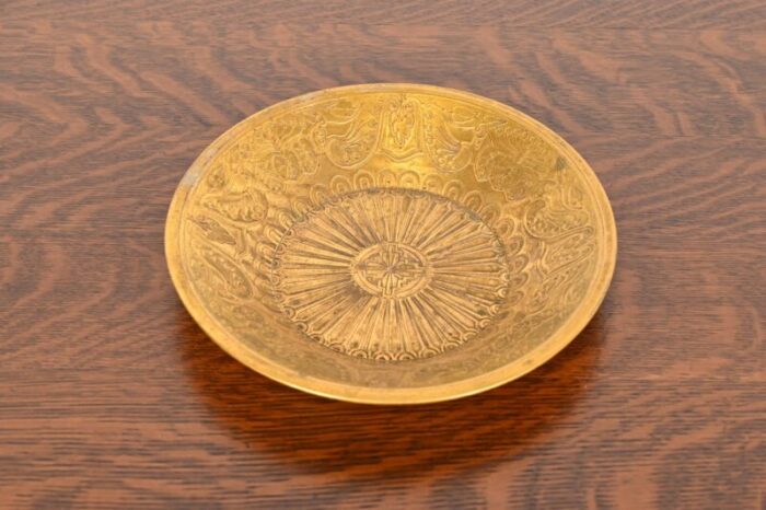 louis comfort tiffany furnaces new york bronze dore bowl 6420