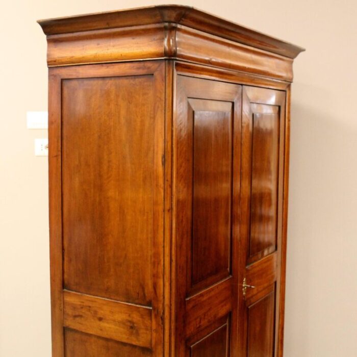 louis philippe wardrobe in walnut italy 19th century 0947