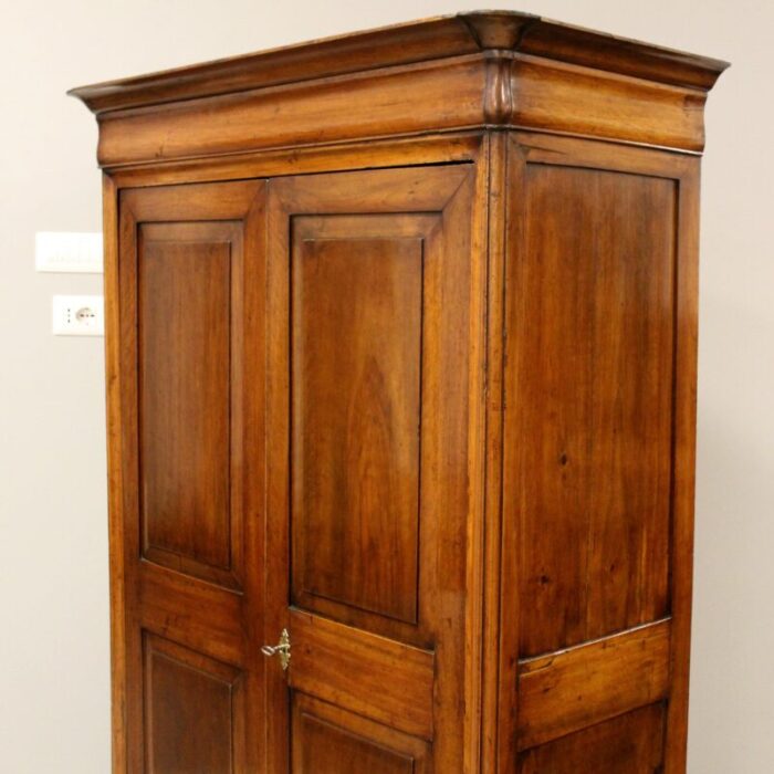 louis philippe wardrobe in walnut italy 19th century 6455