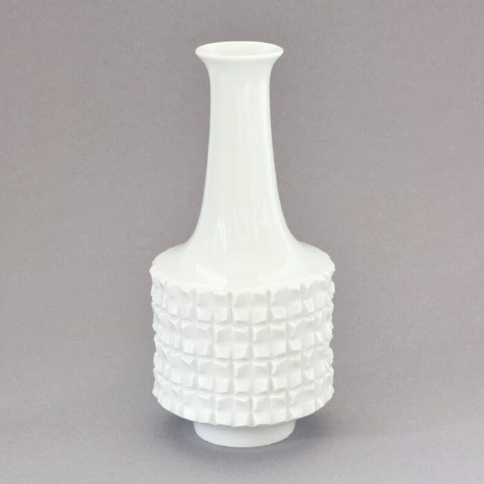 meissen porcelain vase by ludwig zepner germany 1960s 2