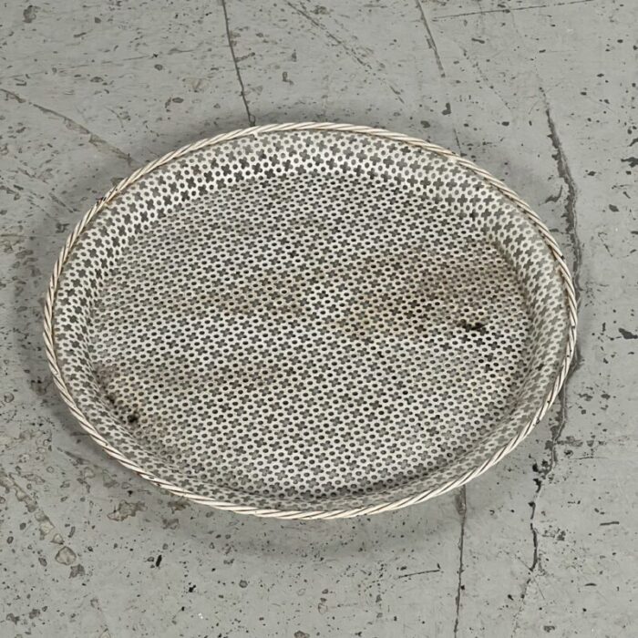 metal tray attributed to mathieu mategot france 1950s 1