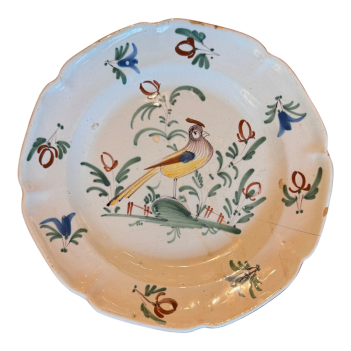 mid 18th century faience plate 3058