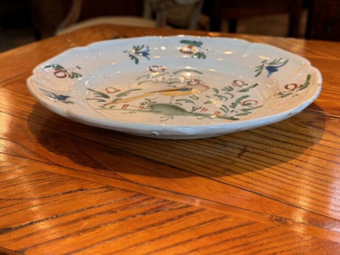 mid 18th century faience plate 9755