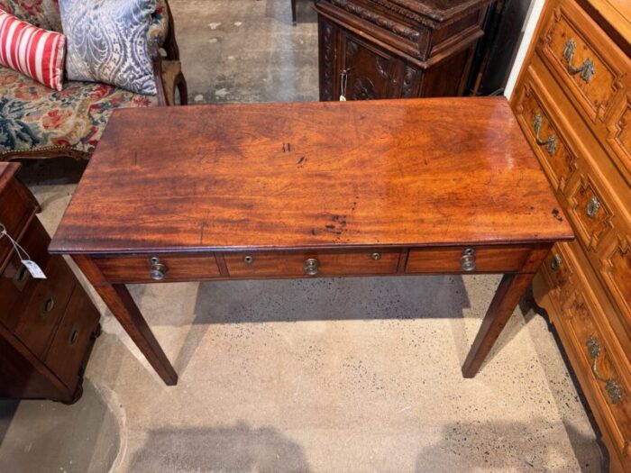 mid 19th century mahogany side table 7063