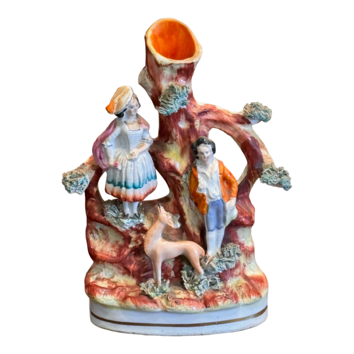 mid 19th century staffordshire figurine spill 4740