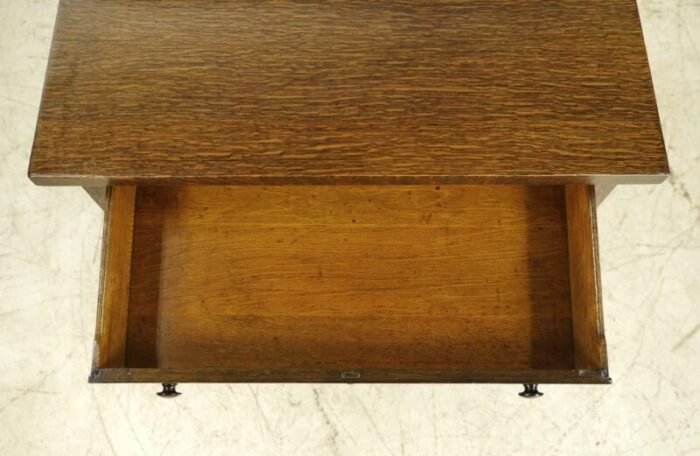 mid 20th century early empire tiger oak sideboard server 5427