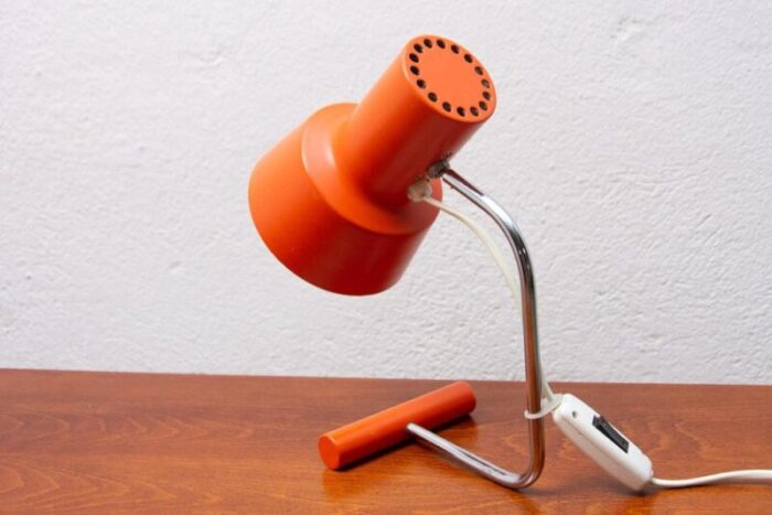 mid century adjustable desk lamp attributed to josef hurka for napako czechoslovakia 1960s 1803