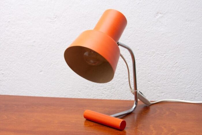 mid century adjustable desk lamp attributed to josef hurka for napako czechoslovakia 1960s 7259