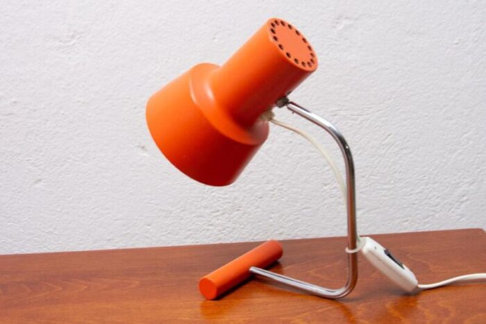 mid century adjustable desk lamp attributed to josef hurka for napako czechoslovakia 1960s 8690