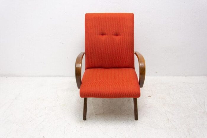 mid century armchairs attributed to jaroslav smidek 1970s set of 2 1295