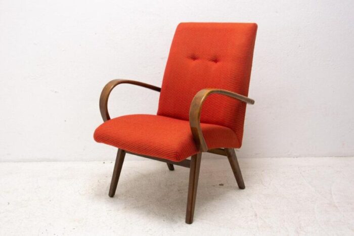 mid century armchairs attributed to jaroslav smidek 1970s set of 2 1785