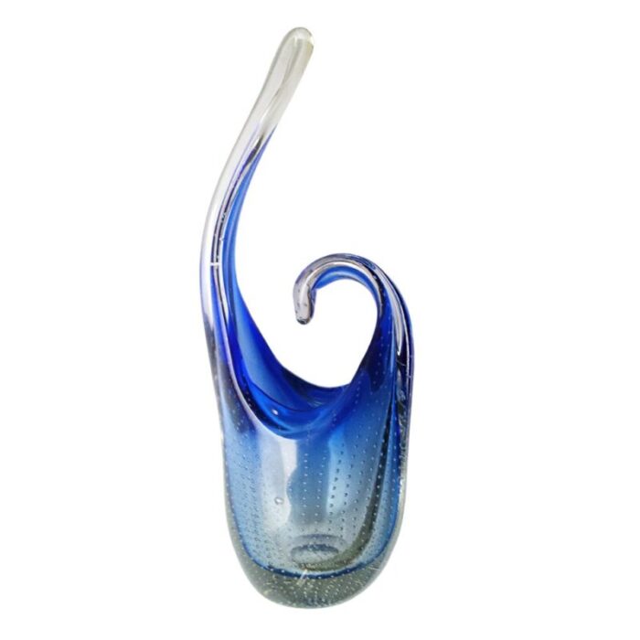 mid century art vase in murano glass 2