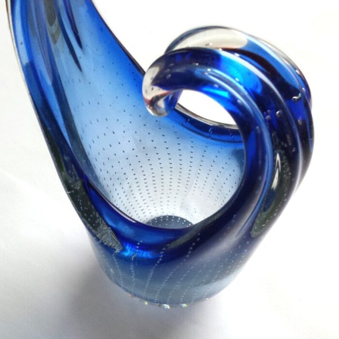 mid century art vase in murano glass 5