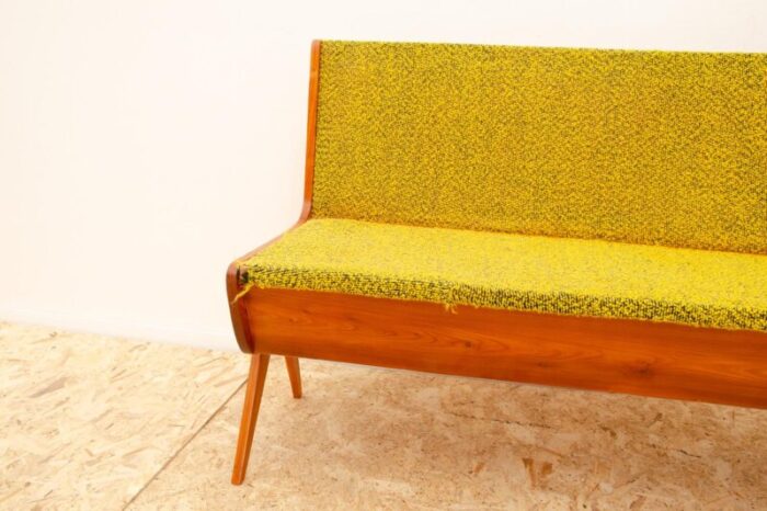 mid century bench former czechoslovakia 1960s 1054