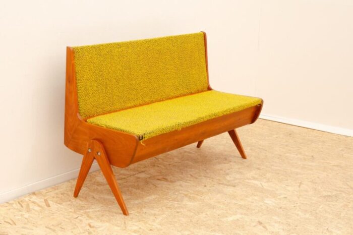 mid century bench former czechoslovakia 1960s 2031