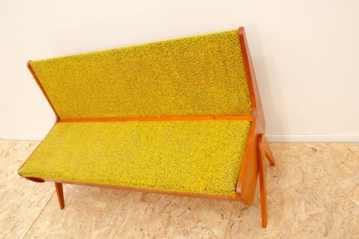 mid century bench former czechoslovakia 1960s 4691