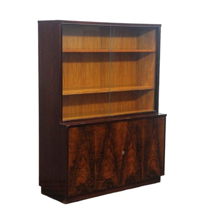 mid century bookcase from setona fomer czechoslovakia 1950s 7943