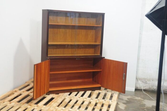 mid century bookcase from setona fomer czechoslovakia 1950s 8274