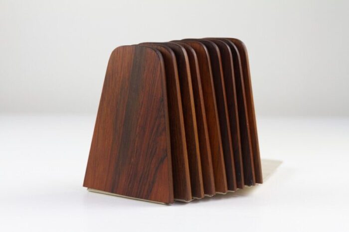 mid century bookends by kai kristiansen for fm 1960s set of 9 1