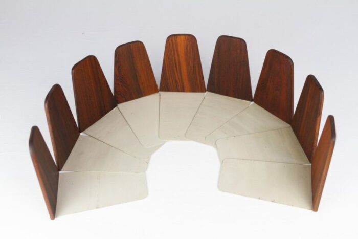 mid century bookends by kai kristiansen for fm 1960s set of 9 11