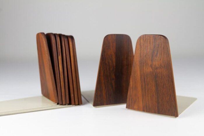 mid century bookends by kai kristiansen for fm 1960s set of 9 16