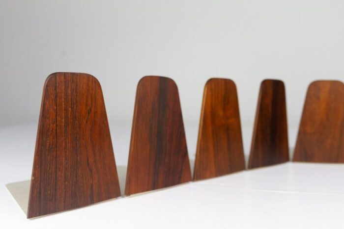 mid century bookends by kai kristiansen for fm 1960s set of 9 7