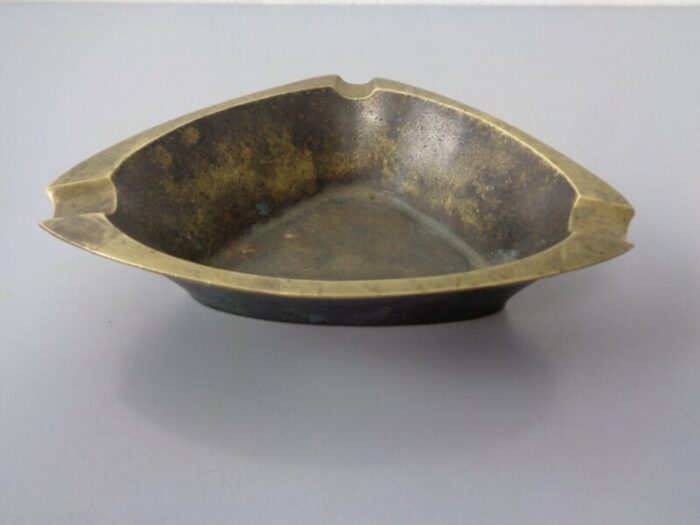 mid century brass ashtray 1960s 1