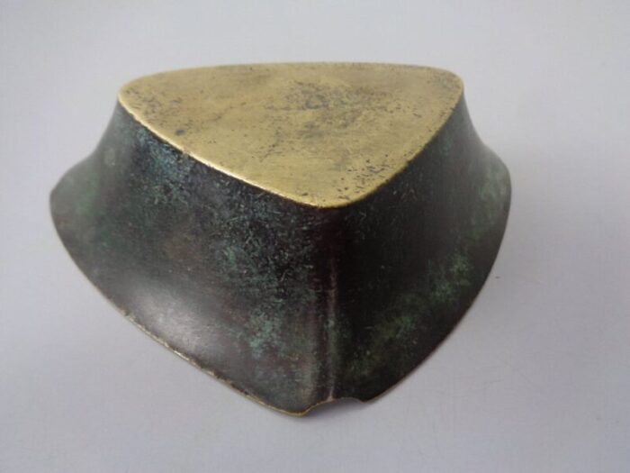 mid century brass ashtray 1960s 10