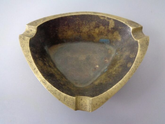 mid century brass ashtray 1960s 2