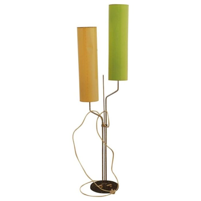 mid century brussels floor lamp czechoslovakia 1960s 9757