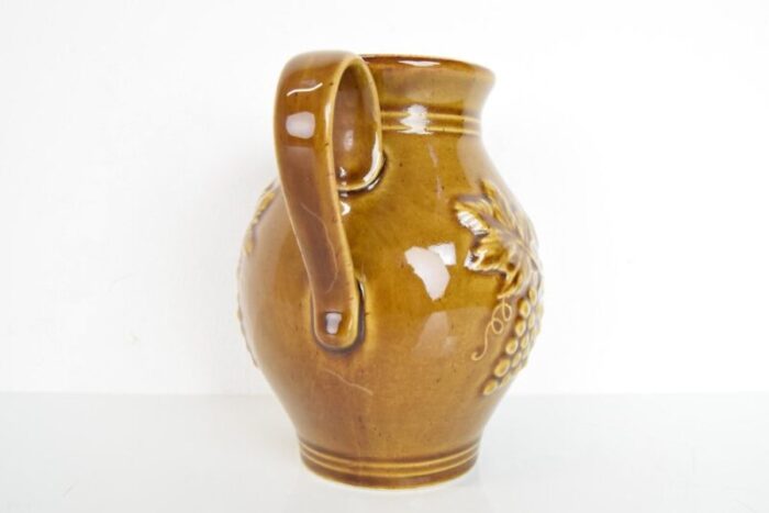 mid century ceramic jug former czechoslovakia 1960s 4