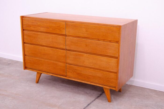 mid century chest of drawers no u 453 by jiri jiroutek from interier praha 1960s 9349