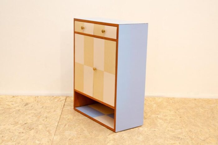 mid century colorful kitchen cabinet former czechoslovakia 1950s 4233