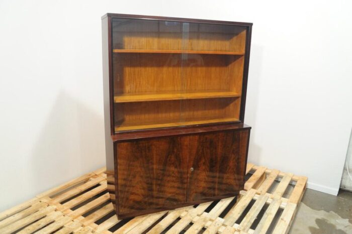 mid century czechoslovakian bookcase by setona 1950s 3153