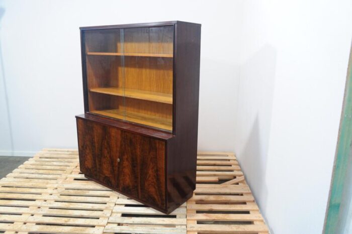 mid century czechoslovakian bookcase by setona 1950s 9616