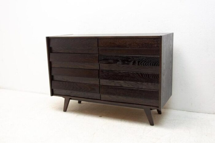 mid century czechoslovakian u 453 chest of drawers by jiri jiroutek 1960s 0555