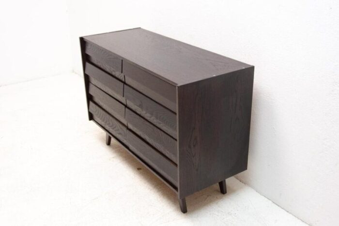 mid century czechoslovakian u 453 chest of drawers by jiri jiroutek 1960s 9924