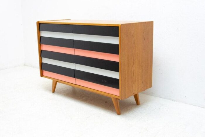 mid century czechoslovakian u 458 chest of drawers attributed to jiri jiroutek 1960s 1156