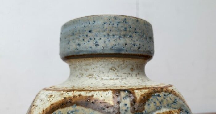 mid century danish stoneware vase from soholm 1960s 16