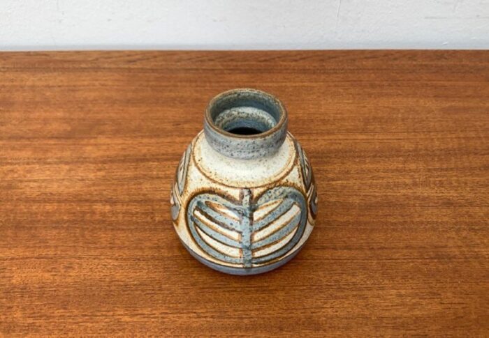 mid century danish stoneware vase from soholm 1960s 9