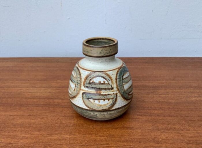 mid century danish studio pottery vase from soholm 1960s 18