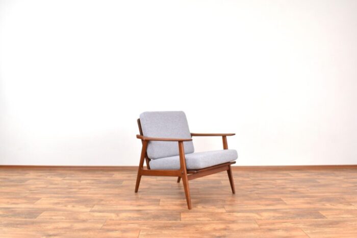 mid century danish teak armchair 1960s 4697