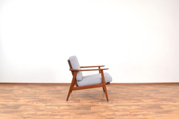 mid century danish teak armchair 1960s 6221